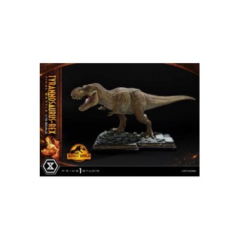 Jurassic World: Dominion Legacy Museum Collection Statue 1/15 Tyrannosaurus-Rex Final Battle Regular Version 38 cm