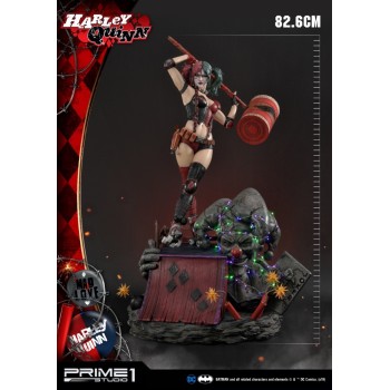 DC Comics Suicide Squad - Deluxe Harley Quinn Statue with LED light