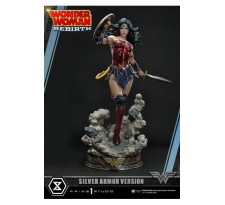 DC Comics Statue 1/3 Wonder Woman Rebirth Silver Armor Version 75 cm