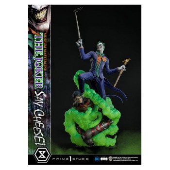 DC Comics Statue 1/3 The Joker Say Cheese 99 cm