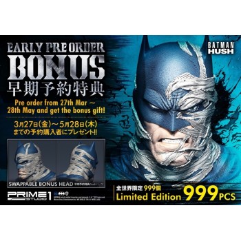 DC Comics Batman Hush Deluxe Batcave Batman Statue Bonus Version 88 cm (Pre-order cut off on 26/05/2020)