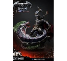 Dark Nights: Metal Statue Batman Versus Joker Dragon 87 cm