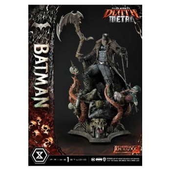 Dark Knights: Metal Statue 1/3 Death Metal Batman Deluxe Version 105 cm