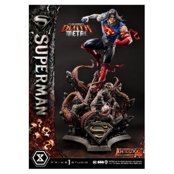 Dark Nights: Death Metal Statue 1/3 Death Metal Superman Deluxe Version 94 cm