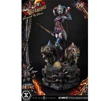 DC Comics: Dark Nights Metal Harley Quinn Who Laughs Deluxe Version 1:3 Scale Statue