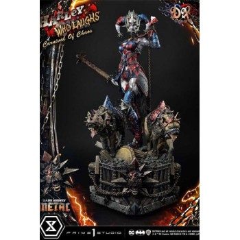 DC Comics: Dark Nights Metal Harley Quinn Who Laughs Deluxe Version 1:3 Scale Statue