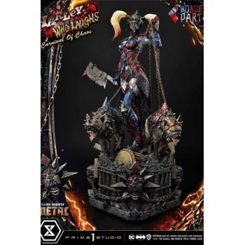 DC Comics: Dark Nights Metal Harley Quinn Who Laughs Deluxe Bonus Version 1:3 Scale Statue