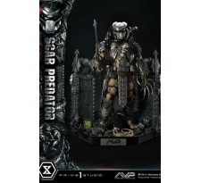 The Alien vs. Predator Museum Masterline Series Statue 1/3 Scar Predator 93 cm