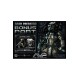 The Alien vs. Predator Museum Masterline Series Statue 1/3 Scar Predator Deluxe Bonus Version 93 cm