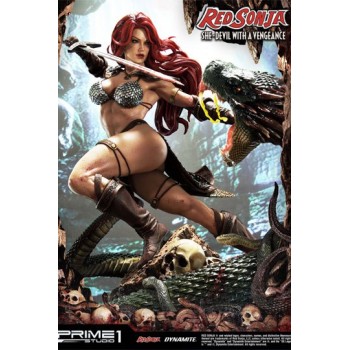 Red Sonja Statue Red Sonja She-Devil with a Vengeance 79 cm