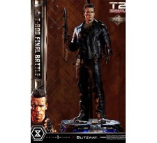 Terminator 2 Museum Masterline Series Statue 1/3 T-800 Final Battle Deluxe Version 75 cm