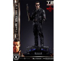 Terminator 2 Museum Masterline Series Statue 1/3 T-800 Final Battle Deluxe Bonus Version 75 cm