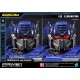 Transformers Bumblebee Movie Soundwave and Ravage Statue