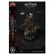 Witcher 3 Wild Hunt Statue 1/3 Geralt von Rivia Battle Damage Version 88 cm