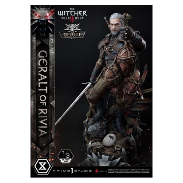 Museum Masterline The Witcher 3: Wild Hunt Geralt of Rivia Battle Damage  Version