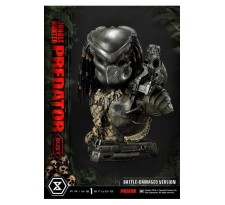 Predator Bust 1/3 Jungle Hunter Predator Battle-Damaged Version 37 cm