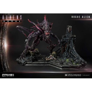 Aliens Premium Masterline Series Statue Rogue Alien Battle Diorama 66 cm