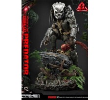 Predator Statue Big Game Cover Art Predator Deluxe Version 72 cm