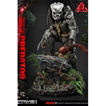 Predator Statue Big Game Cover Art Predator Deluxe Version 72 cm