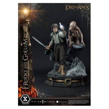 Lord of the Rings Statue 1/4 Frodo and Gollum Bonus Version 46 cm