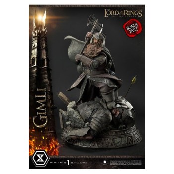 Lord of the Rings: The Two Towers Statue 1/4 Gimli Bonus Version 56 cm