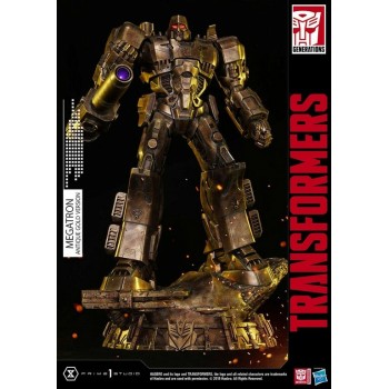 Transformers: G1 Statue Megatron Antique Gold 60 cm