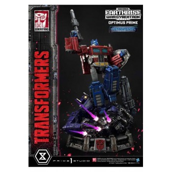 Transformers War for Cybertron Trilogy Statue Optimus Prime Ultimate Version 90 cm