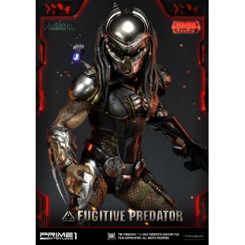 The Predator Deluxe Fugitive Predator 1:4 Scale Statue