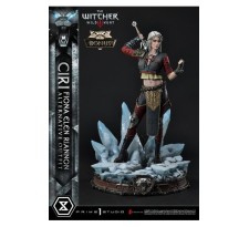 Witcher 3 Wild Hunt Statue 1/4 Cirilla Fiona Elen Riannon Alternative Outfit Deluxe Bonus Version 55 cm