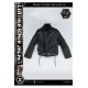 Terminator Leather Biker Jacket for 1/2 T-800 Statues