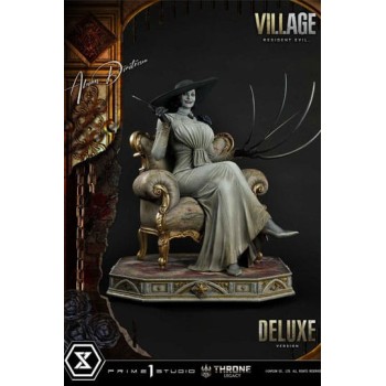 Resident Evil Village Throne Legacy Collection Statue 1/4 Alcina Dimitrescu Deluxe Version 66 cm