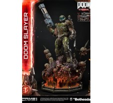 Doom Eternal Statue Doom Slayer Deluxe Version 110 cm