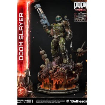 Doom Eternal Statue Doom Slayer Deluxe Version 110 cm