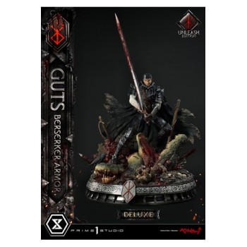 Berserk Statue 1/4 Guts Berserker Armor Unleash Edition Deluxe Version 91 cm