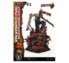 Chainsaw Man: Denji 1/4 Scale Statue Deluxe Version 57 cm