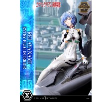 Rebuild of Evangelion Rei Ayanami 1/4 Scale Statue Bonus Version 66 cm