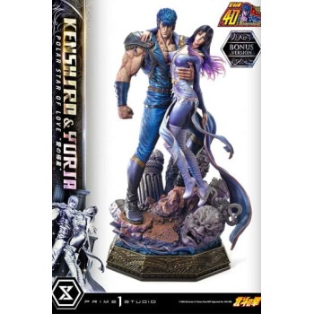 Fist of the North Star Ultimate Premium Masterline Series Statue Polar Star of Love Kenshiro and Yuria Bonus Version 71 cm