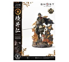 Ghost of Tsushima Statue 1/4 Jin Sakai Deluxe Bonus Version 58 cm