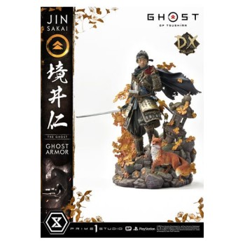 Ghost of Tsushima Statue 1/4 Jin Sakai Deluxe Bonus Version 58 cm