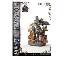 Ghost of Tsushima Statue 1/4 Jin Sakai, The Ghost Righteous Punishment Ghost Armor 58 cm