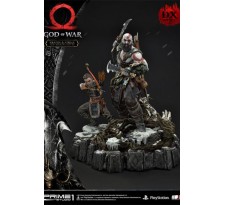 God of War (2018) Statue Kratos and Atreus Deluxe Version 72 cm