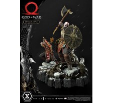 God of War Kratos and Atreus The Valkyrie Armor Set 1/4 Scale Statue 72 cm