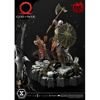 God of War: Kratos and Atreus The Valkyrie Armor Set 1/4 Scale Statue Deluxe Edition 72 cm