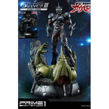 Guyver The Bioboosted Armor Statue & Bust Guyver III Ultimate Edition Set