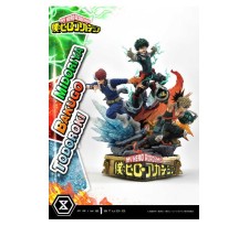 My Hero Academia Statue Midoriya with Bakugo and Todoroki 69 cm