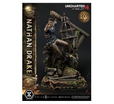 Uncharted 4: A Thief's End Ultimate Premium Masterline Statue 1/4 Nathan Drake Deluxe Version 69 cm