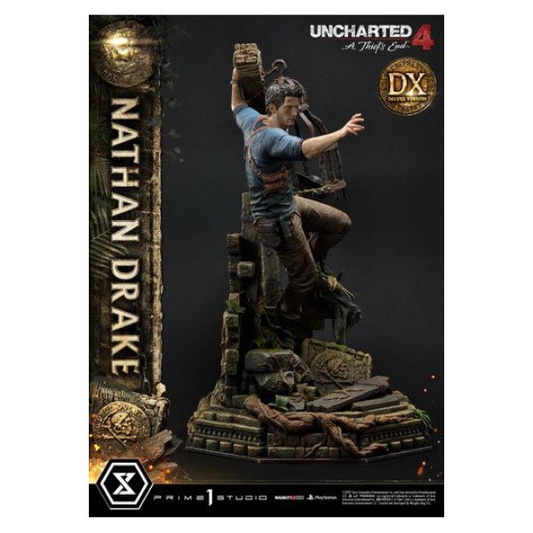 Uncharted Movie Deluxe Art Scale Statue 1/10 Nathan Drake 22 cm