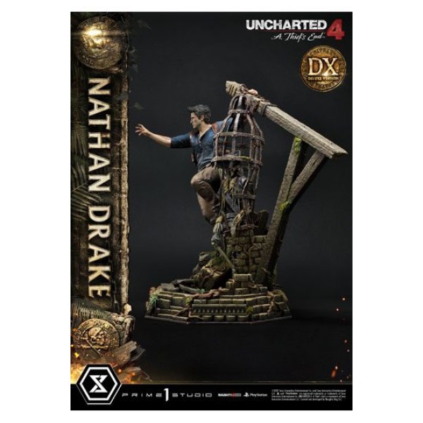 Prime 1 Studio NATHAN DRAKE DELUXE BONUS VERSION (UNCHARTED 4: A THIEF'S  END) 