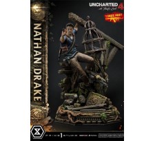 Uncharted 4: A Thief's End Ultimate Premium Masterline Statue 1/4 Nathan Drake Deluxe Bonus Version 69 cm