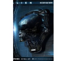 Alien 3D Wall Art Big Chap Head Trophy 58 cm